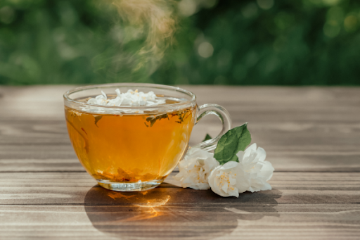 chamomile tea cup
